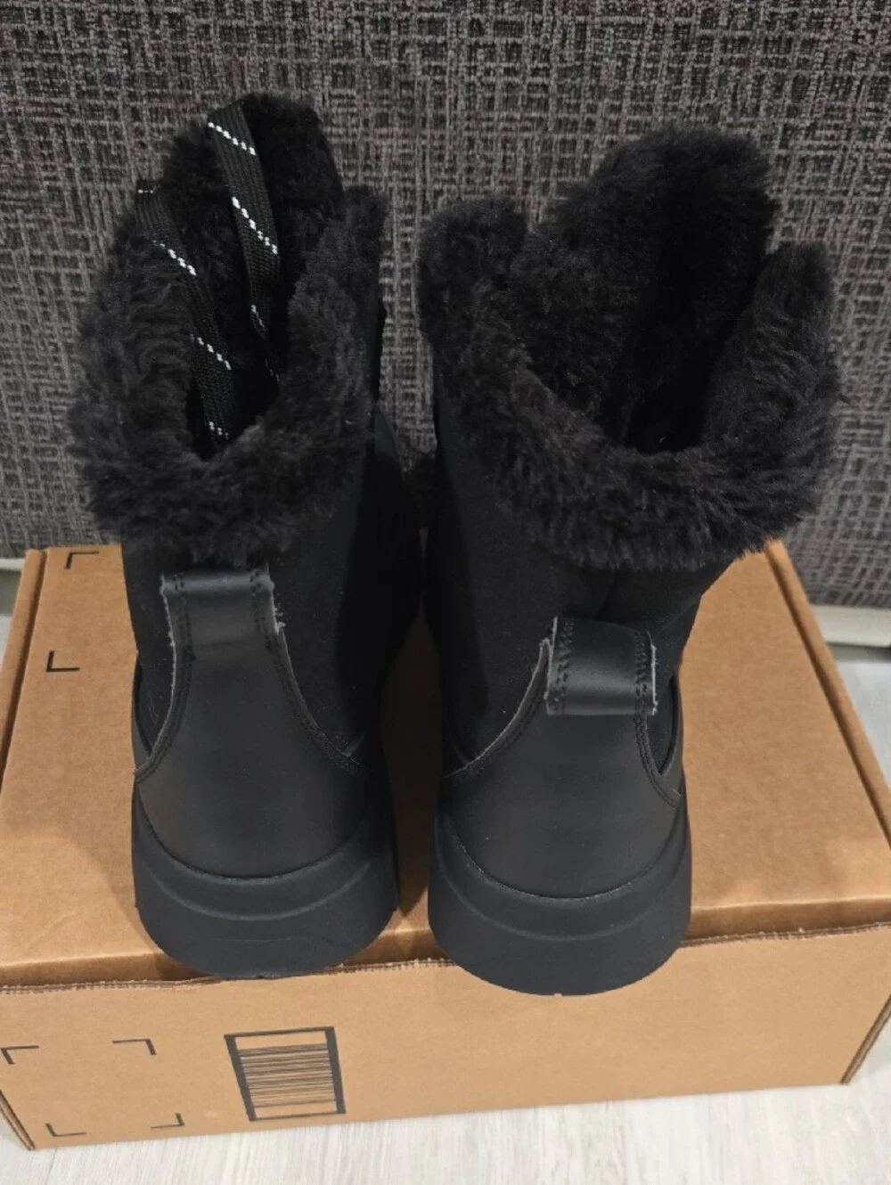 Vilanva Black Women's Insulated Winter Boots